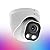 Tennoz 8MP 4K PoE IP Security Camera, H.265 Smart Dual Light Turret Dome Camera, Support Color Night Vision, Two Way Talk, SD Card Slot, 98ft Night Vision, 110°Wide Angle, Human/Vehicle Detection
