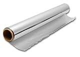 Breite: 60 cm good4food Alurolle - Aluminiumfolie - Alufolie 60 cm breit - 100m lang - 18 My - superstark, reißfest und extra breit!
