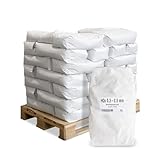 GALAMIO Quarzsand Sand Spielsand Sandkastensand Filtersand Poolsand Rasensand Vogelsand Aquariensand Terrariensand Teichsand Streusand 0,3-0,8mm 25kg x 40 Sack 1.000kg / 1 Palette Wolff & Müller