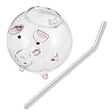 Idéal pour la maison et le bureau : ce mug en verre allie fonctionnalité et design unique, ce qui en fait une pièce remarquable pour votre collection de tasses à eau ou à café