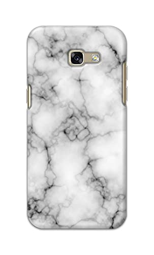 Image of Light White Marble Texture Natural Pattern Hard Back Case Cover for Samsung Galaxy A5 (2017), A520F, A520F / DS, A520K / L /S Back Cover -(J5) VNS2230