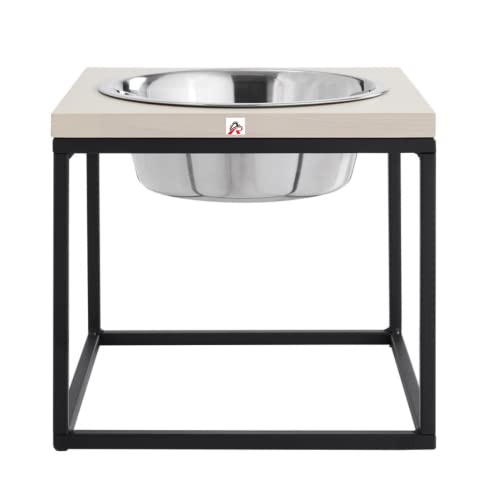 See full amazon price history chart for Riozain Large Dogs Feeder Stand With Single Stainless Steel Bowl With Fixed Iron Height Stand 10-Inch (Black) Riozain Large Dogs Feeder Stand With Single Stainless Steel Bowl With Fixed Iron Height Stand 10-Inch (Black) (B0CNPP31LN) Amazon Price History, Amazon Price Tracker