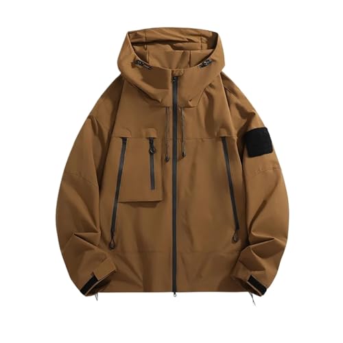 Veste d'extérieur ample contre le vent frais de mi-saison