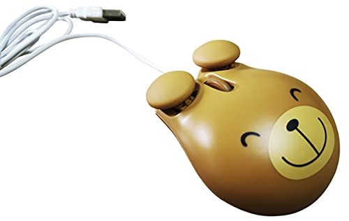The Pencil Grip Bear Shape Computer Mouse