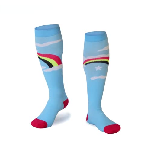 Outdoor cycling compression socks elastic socks sports socks stockings (39,s/m)