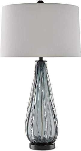 Blue-Gray Table Night Light by Currey