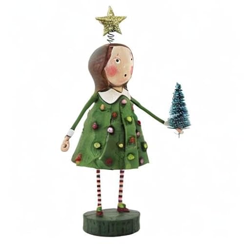 Lori Mitchell 13335 Chrissy Christmas, Polyresin, Christ Star Tree Girl thumb #3