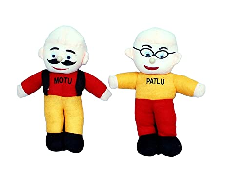 Image of THE MODERN TREND Cartoon Motu patlu Teddy for Girls Boys Soft Toys