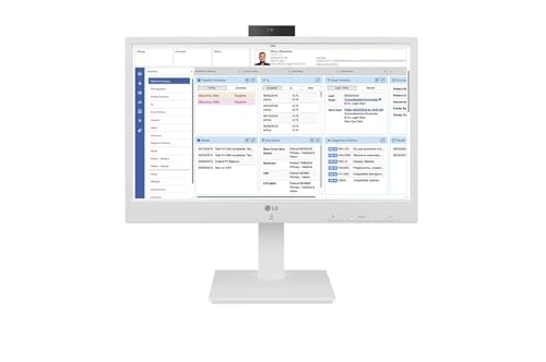 LG 24'' FHD All-in-One não OS Thin Client para cuidados de saúde com processador Intel Pentium, RFID de banda dupla, webcam e microfone