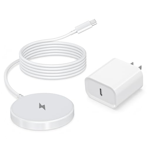 Image of Magnetic iPhone Charger,15W iPhone Wireless Charger Apple 17 /16 Wireless Charging Pad Fast Charge Apple Mag Safe Charge for iPhone17 Pro Max /Air /17 /16 Pro /15 /14 /13 /12,AirPods Pro 3 /2 Mag Safe Charging