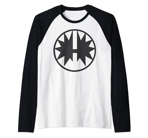 Image of KISS - The Spaceman Logo Raglan Baseball Tee