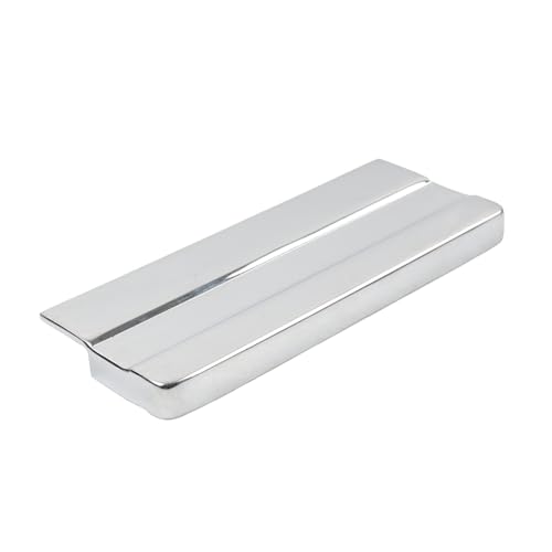 Cnfang4 1 Pc Box Cover Battery Top Aluminium Chrome for Harley Super Glide