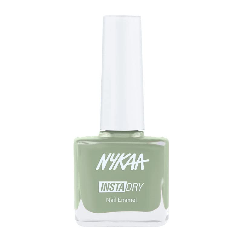 Nykaa Insta Dry Fast Drying Nail Enamel Polish, Pista Poll 357, Pista Green, 9ml-image-10
