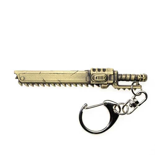 Image of Starforged Warhammer 40000 Thunderhammer & Thunderhead KeyChain Space Marines Astartes WH40 Jewelry