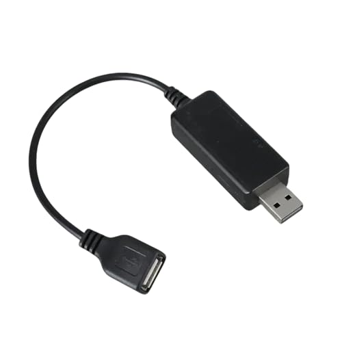 Yinziha Fingerprint Emergencies Boosters Cable USB Plug to 5.2V 7.4V 9.2V Safe External Power Voltages Regulation