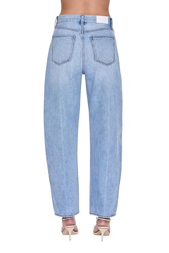 Women's Wes High Rise Barrel Leg Jean3