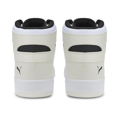 Image of Puma Men's Rebound Layup Sneaker, Vaporous Gray Black White, 12