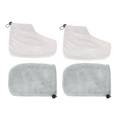 Moufles et chaussettes coton doux contre la perte de chaleur du soin