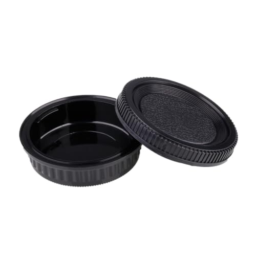 Tapa de cuerpo y tapa trasera para Canon juego de protectores de plastico duro de lente