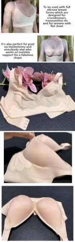 BIMEI See-Through Pocket Bra for Silicone Breastforms Crossdress for Men Bra202TZ