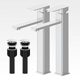 Casavilla Bathroom Sink Faucet(2 Sets),Single Handle Bathroo...