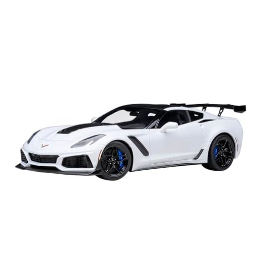 オートアート (AUTOart) 1/18 シボレー コルベット (C7) ZR1 ホワイト 完成品
