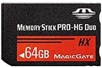 LICHIFIT 64GB Memory Stick MS Pro Duo Memory Card for Sony PSP High-speed High Capacity