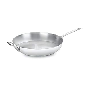 Cuisinart 722-36H Chef’s Classic 14-Inch Helper Handle Skillet, Stainless Steel