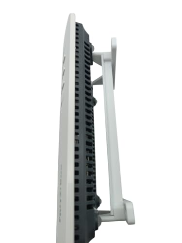 Wandhalterung für Fritzbox 7590 AX 7590 7690 7530 Fritz Box 7590 AX | Halterung - dreiteilig inkl. Befestigungsmaterial Schrauben und Dübe (7590 / 7690 / AX)