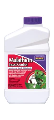 Bonide Malathion Insect Control, 32 oz Ready-to-Mix Concentrate Bug & Spider Mite Killer for Outdoor Garden Use