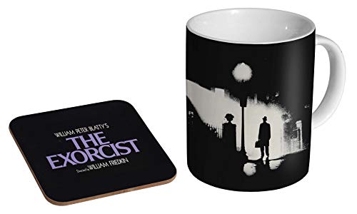 The Exorcist Ceramic Coffee Mug + Coaster Gift Set …