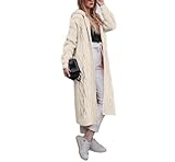 【Vielseitig】Damen Strickjacke Pullover mit offener Knopfleiste, perfekt für den Alltag, Büro, Schule, Party, Zuhause, Einkaufen und so weiter. Es kann mit Jeans, Freizeithemden und High Heels kombiniert werden. Geeignet für Damen, Frauen, Mädchen, Studenten, perfekte Wahl für Frauen.