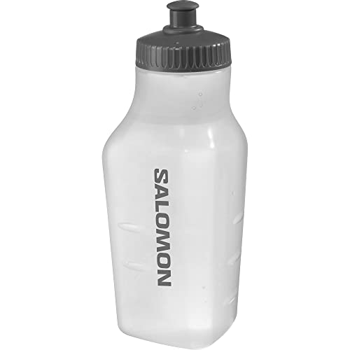 Salomon 3D bouteille (600ml), Gourde pour les Longues Excursions, Course à Pied, Randonnée et Marche