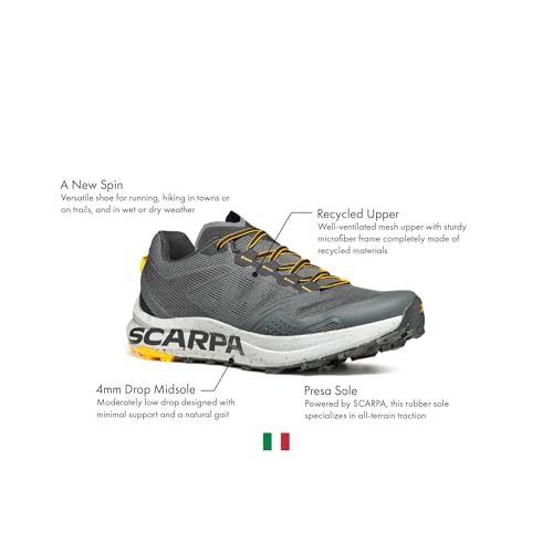 Scarpa Men's Spin Planet Trail Shoes for Hiking and Trail Running2
