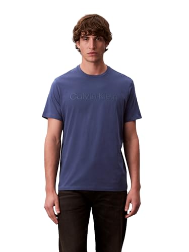 Image of Calvin Klein Men's Relaxed Fit CK Logo Crewneck T-Shirt