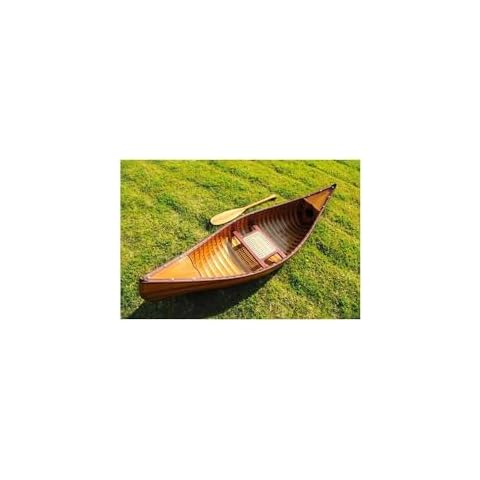 HomeStock 6 ft Wooden Canoe Cover