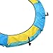 kowaku Trampoline Spring Cover,Trampoline Pad Edge Protector Spring Protection Pad Sturdy Anti Tearing Water Resistant Accessory, Yellow