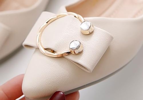 Women's Flats Fashion Buckle Flats Shoes Pointed Toe Ballet Flat Slip On Comfortable Dress Office Work Shoes 20254