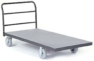 Steel Deck Truck with 6in. Rubber Casters