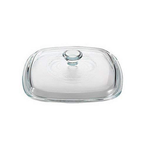 Corningware Stovetop 1-L To 1.75-L Square Glass Cover #TOP2
