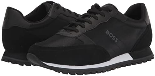 BOSS Men's Parkour Runn Sneakers, Black Onyx, 11 | Image 6