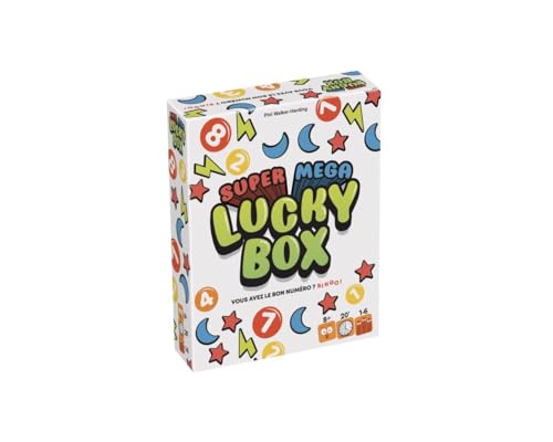 ASMODEE | Super Mega Lucky Box | PL | GRY COCKTAIL | Gra planszowa | OD 8 LAT | 1 do 6 GRACZY | 15-30 MINUT