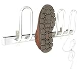 [Calefacción de temperatura constante inteligente] Nuestra estante de secado de zapatillas de pared para el hogar soporta calentamiento de temperatura constante a 45-55, que es seguro y libre de escaldadura y no dañará los zapatos.