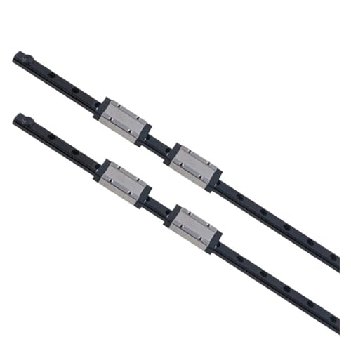 Rail de guidage linéaire MGN9 avec chariot de glissière MGN9H noir 1000 mm