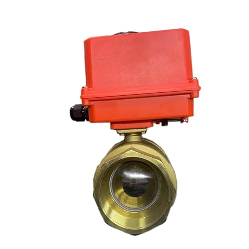 Vanne à bille électrique 24V DN65 avec motorisation à couple élevé - 5