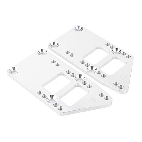 Acouto Kit d'échange de Supports de Moteur LS en Billette d'Aluminium pour Nova, - Plaques de Conversion pour Support 'échange de Moteur LSXPlaques 'échange...