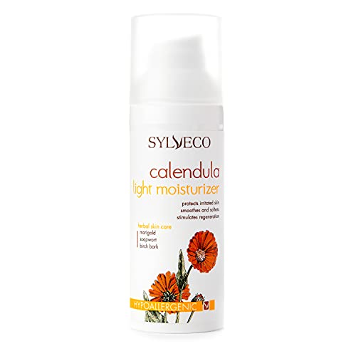 SYLVECO Ringelblumen-Creme. Tagespflege für gesicht. Feuchtigkeitscreme mit Betulin und Calendula für trockene Haut. Vegan Naturkosmetik für frauen und männer. Größe 50ml Cover