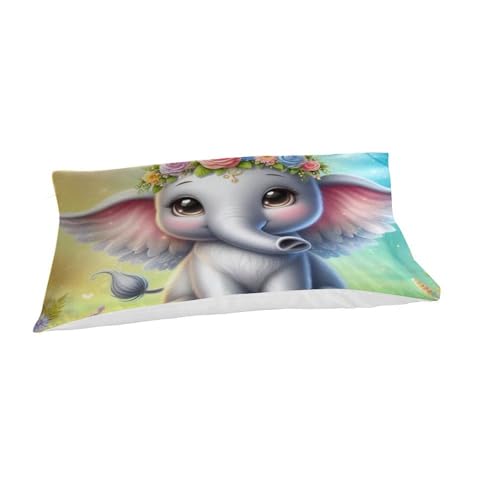 Parure de lit éléphant en microfibre douce et imprimé 3D - 7