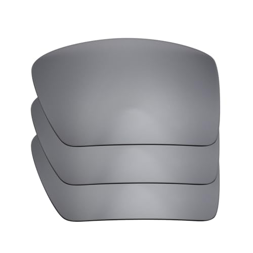 Verres polarisés en titane Oakleys Eyepatch 2 pour réparer vos lunettes rayées lot de 3 filtres