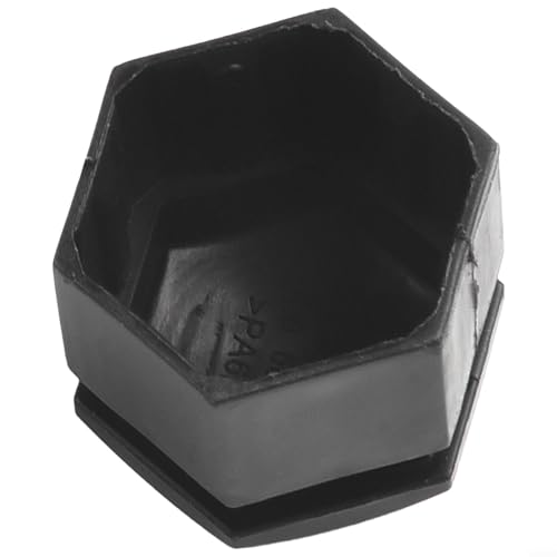 babominimer - babominimer Lot de 16 cache-écrous de roue de 19 mm pour Astra J/K, Mokka, Insignia B, Zafira C, Meriva B – Vis hexagonales en plastique noir et boulon de verrouillage avec outil de démontage